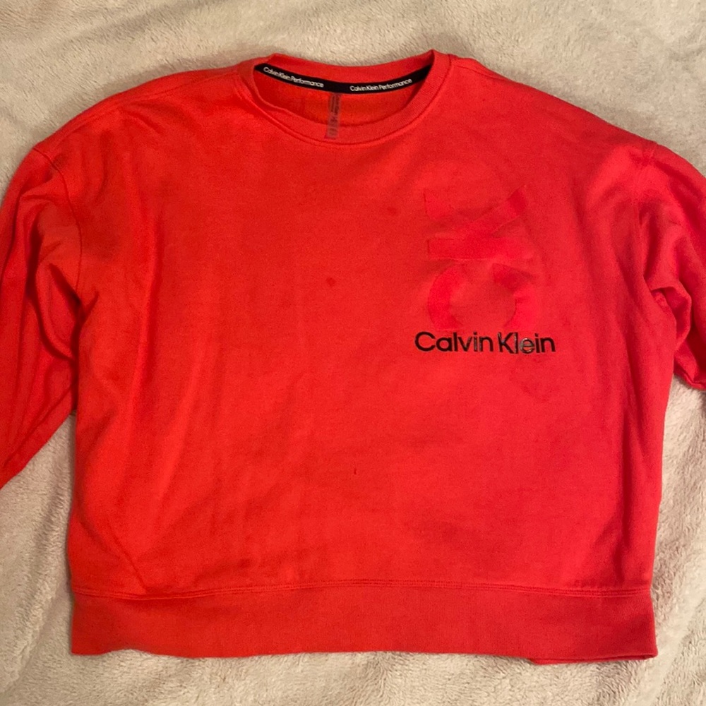 Calvin Klein xl pink sweater